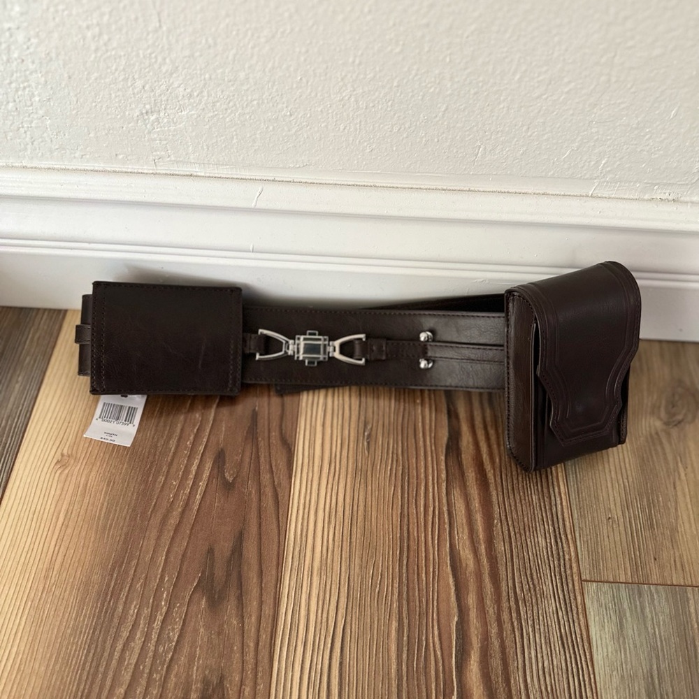 Unused Star Wars Sith Belt Galaxy's Edge Youth Size L / XL Disney Parks Black